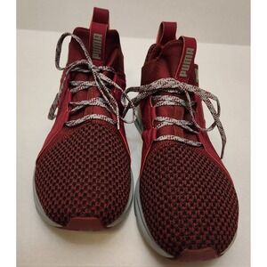 Puma Men's Burgundy Running Training Shoes Sneakers Size 7.5
